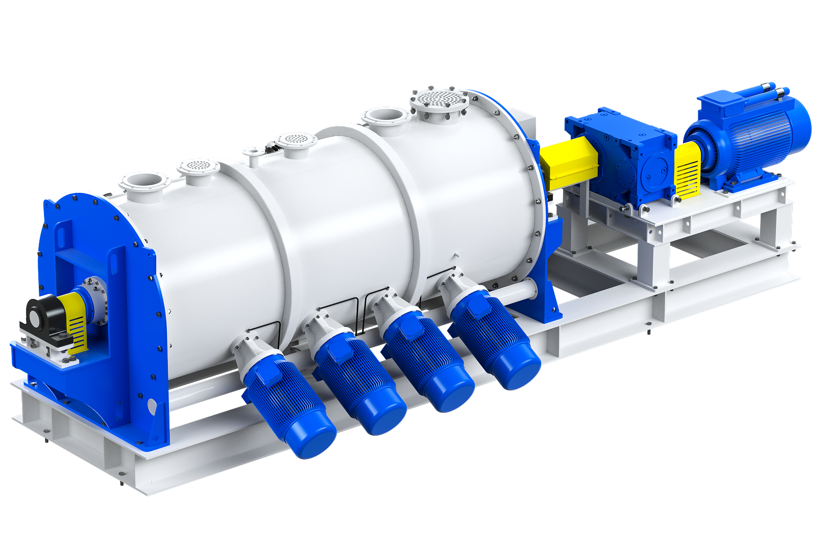 臥式粉體犁刀混合機
