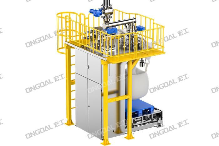 噸袋包裝機角度1_1000 白炭黑噸袋包裝機
