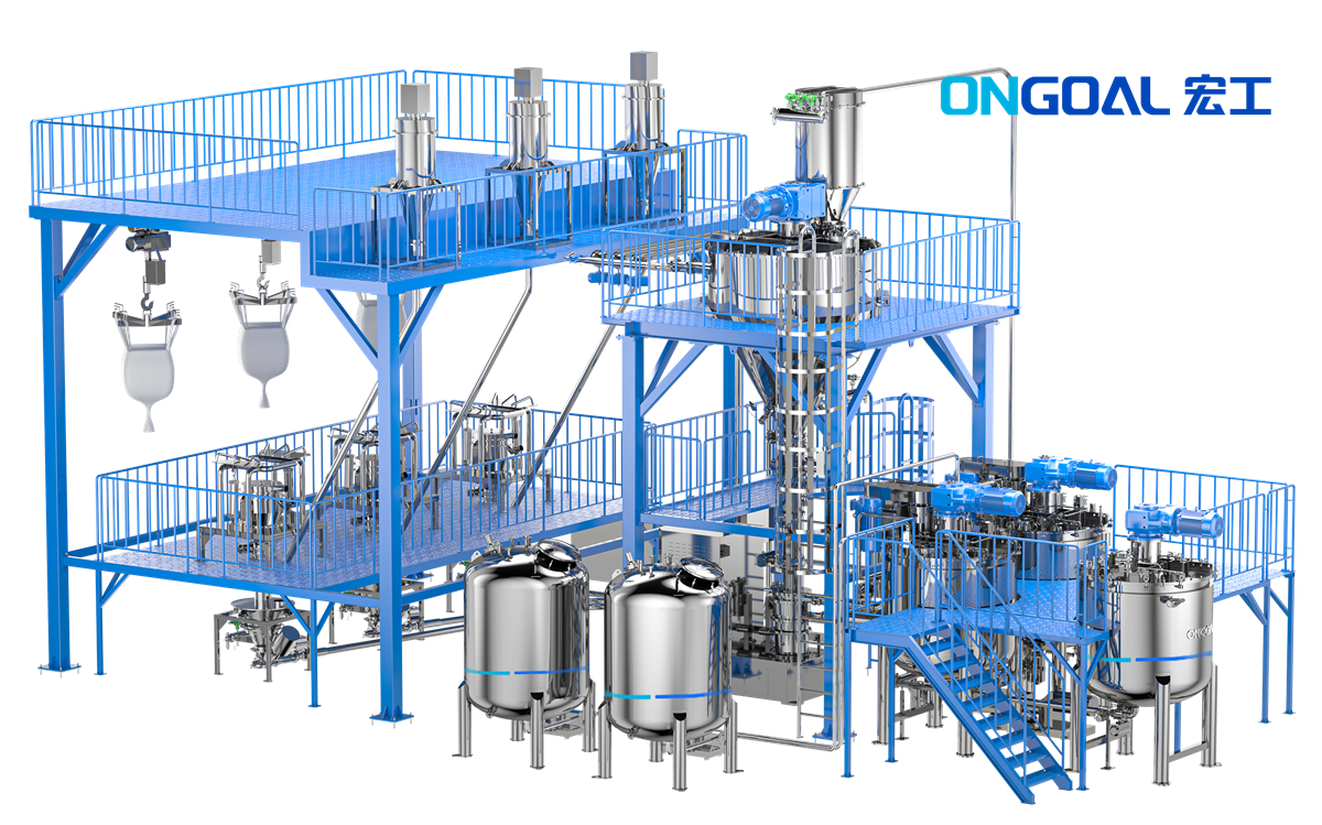 高效制漿系統1200L整裝配效果圖logo+ 高效制漿系統1200L整裝配效果圖logo+